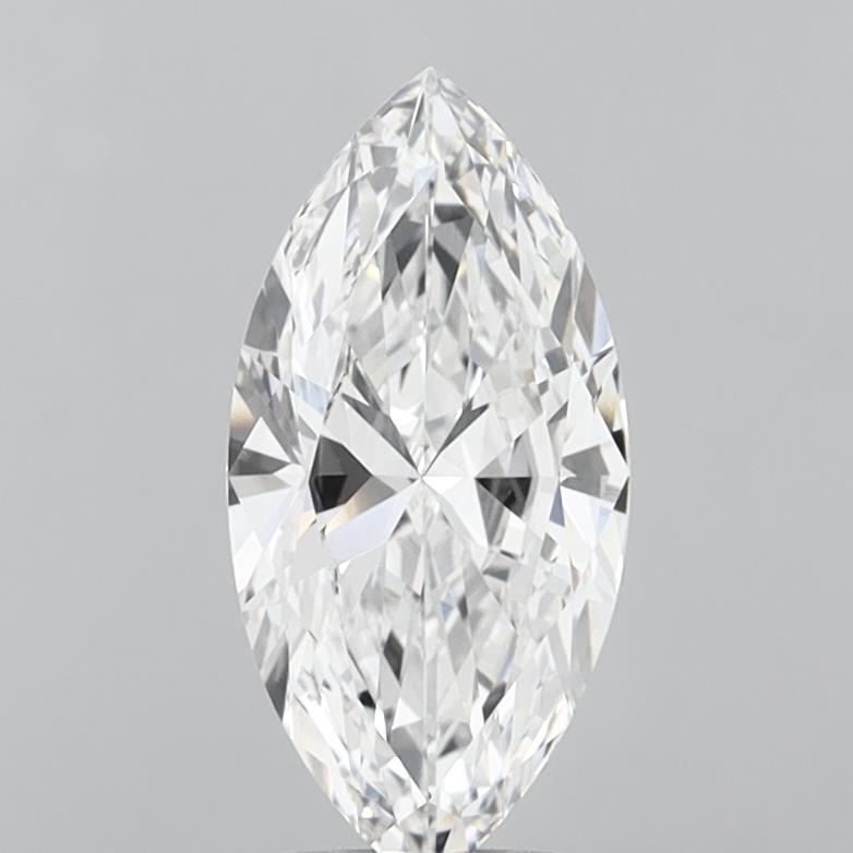 3.00ct Marquise Brilliant Cut Diamond, D Color VVS1 Clarity, Lab Grown Diamond, IGI Certified